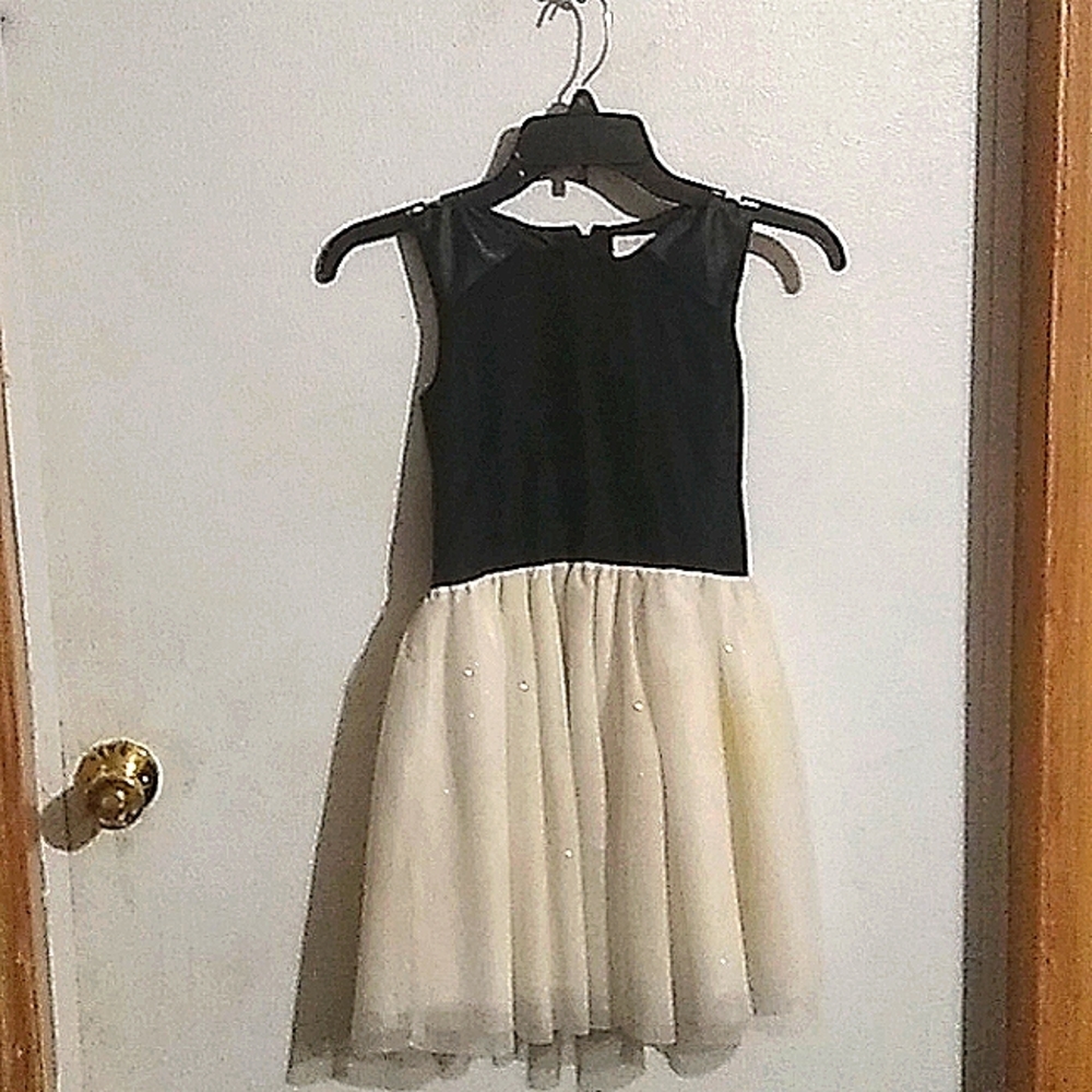 Kids size 8, Black and White sort of formal dress